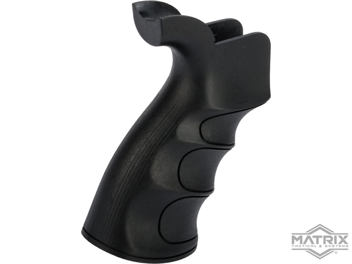 Matrix G27 Grooved Motor Grip for M16 / M4 Series Airsoft AEG Rifle