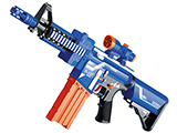 Blaze Storm Foam Blaster Semi Auto Soft Dart Rifle (Model: Blue)