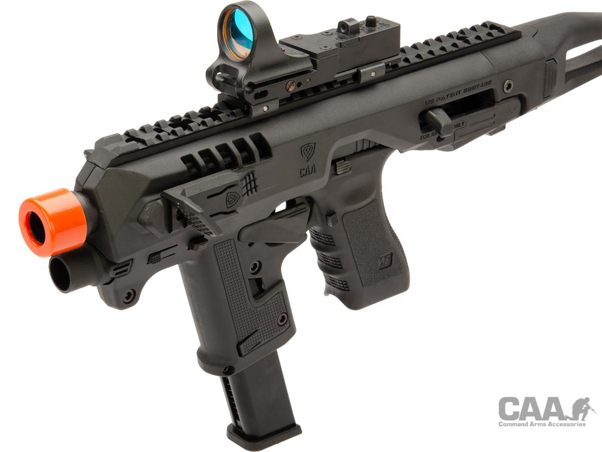 Caa Airsoft Micro Roni Pistol Carbine Conversion Kit For Elite Force Glock And G Series Gbb