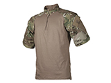 Tru-Spec Short-Sleeve Tactical Response Uniform 1/4 Zip Combat Shirt  (Size: Multicam / Medium)
