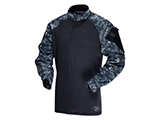 Tru-Spec Tactical Response Uniform 1/4 Zip Combat Shirt (Color: Midnight Digital / X-Large)