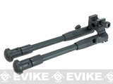 Matrix Full Metal Folding Bipod for Picatinny and 20mm Accessory Rails with Rubberized Feet