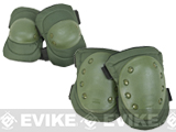 Avengers Special Operation Tactical Knee Pad / Elbow Pad Set (Color: OD Green)