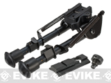 All-Platform Real Steel Retractable Harris Type Bipod (RIS + Stud Sniper Mount) by AIM Sports