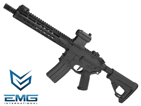 (10 MAGAZINE BUNDLE DEAL) EMG / Sharps Bros Hellbreaker Licensed Full Metal Advanced M4 SBR 10 Airsoft AEG Rifle (Black)