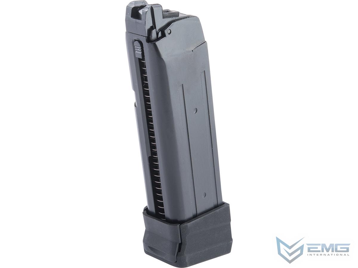 EMG 23rd Magazine F-1 Firearms GSF-19 / Glock G19 Airsoft GBB Magazine w/ Extended Baseplate (Model: CO2)