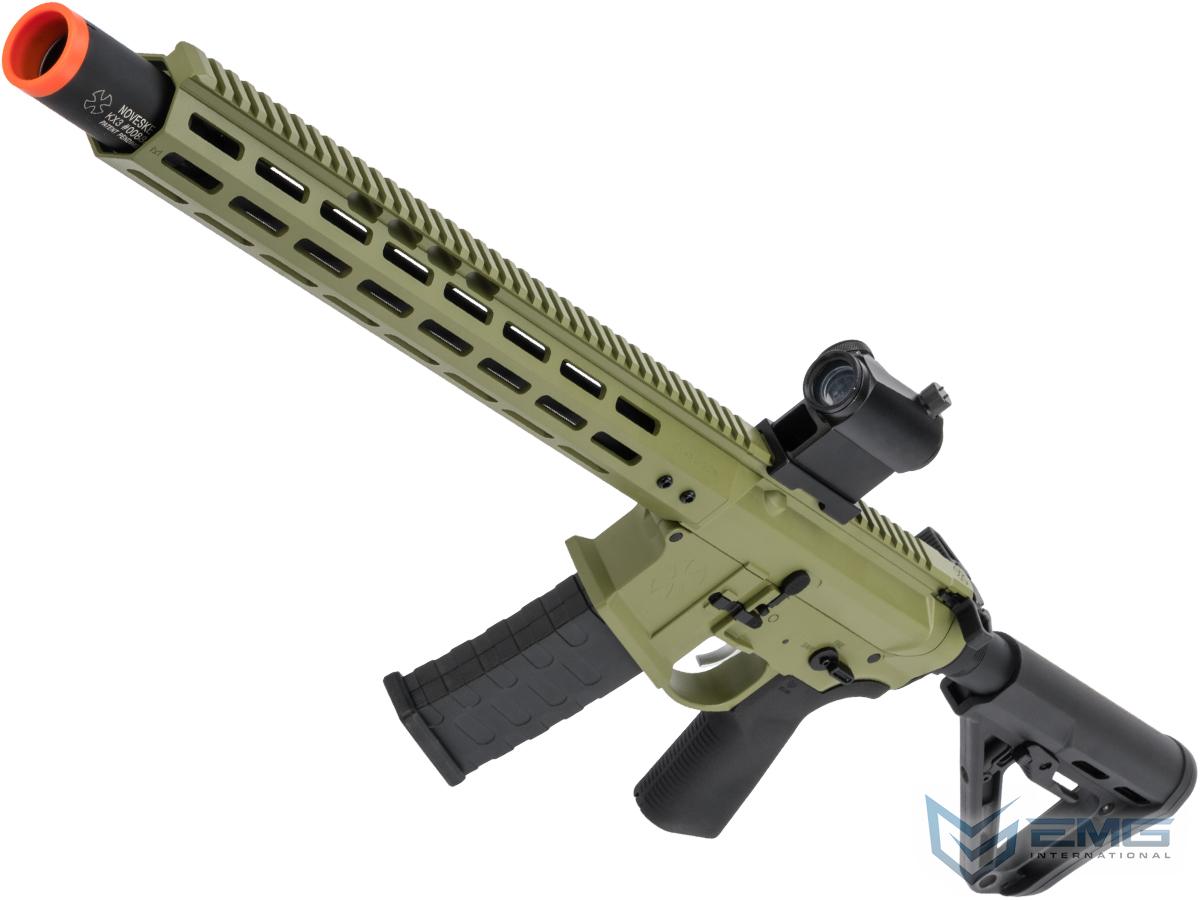 EMG Noveske Licensed Gen 4 Airsoft AEG Training Rifle w/ eSilverEdge SDU2.0 Gearbox (Color: Bazooka Green / Infidel / Gun Only)