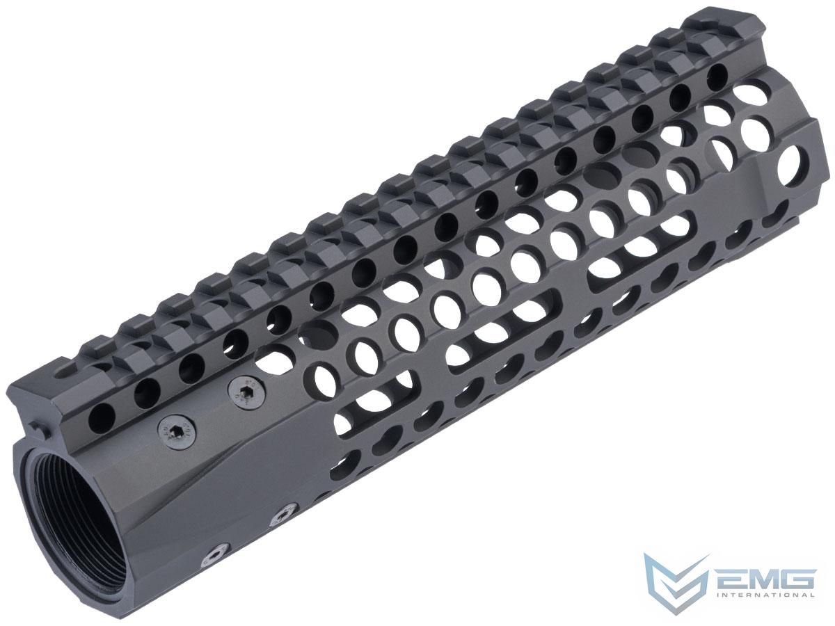 EMG F1 Firearms Officially Licensed S7M Super Lite M-LOK Handguard for  M4/M16 Airsoft Rifles (Model: Black / 7.7)