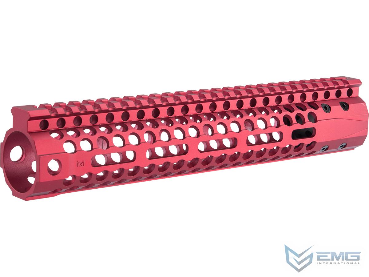 EMG F1 Firearms Officially Licensed S7M Super Lite M-LOK Handguard for M4/M16 Airsoft Rifles (Model: Red / 10.7)