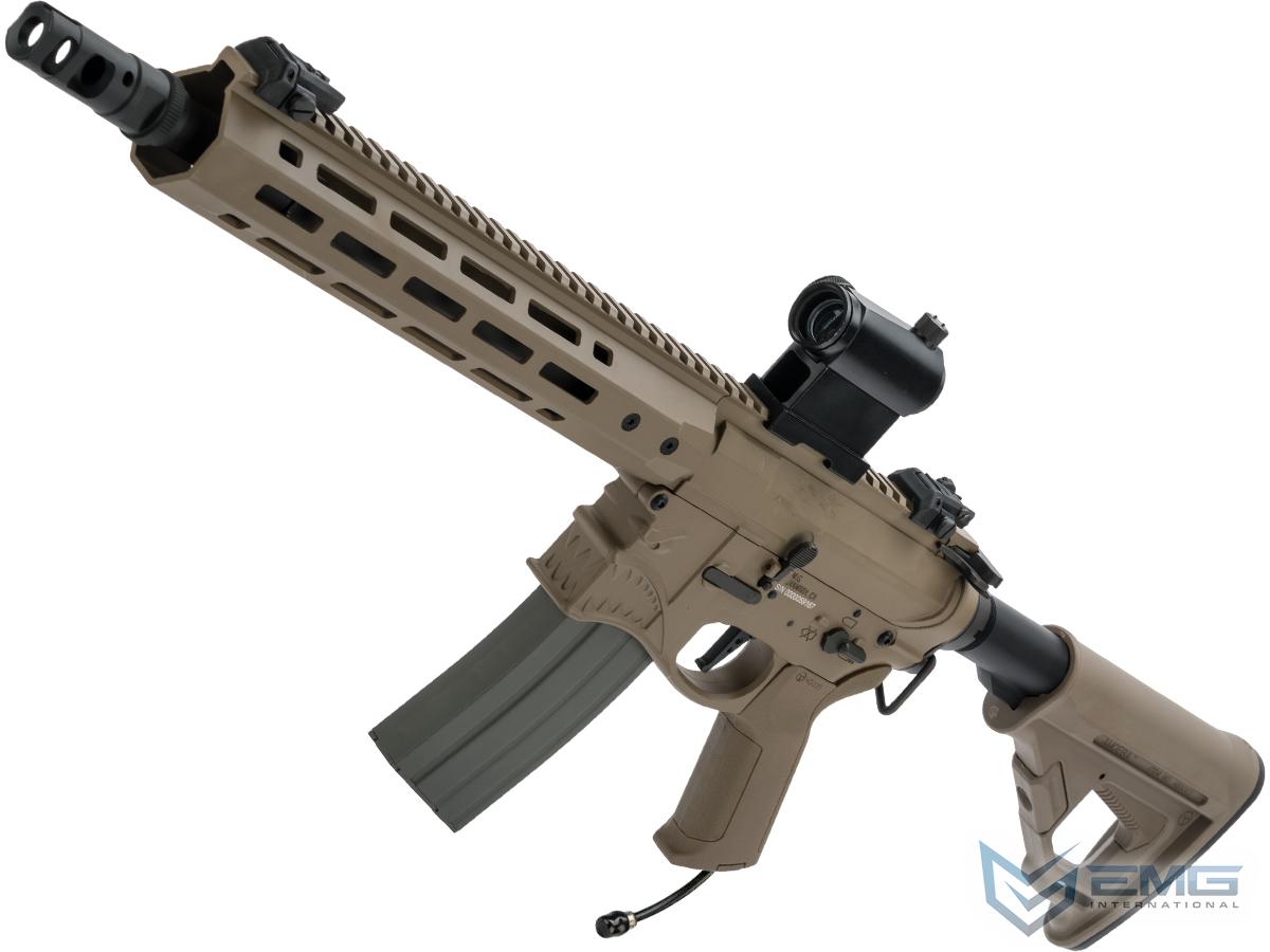 EMG / Sharps Bros Hellbreaker II Licensed Advanced M4 Airsoft AEG Rifle (Color: Tan / 10 SBR / Polarstar F2 HPA)