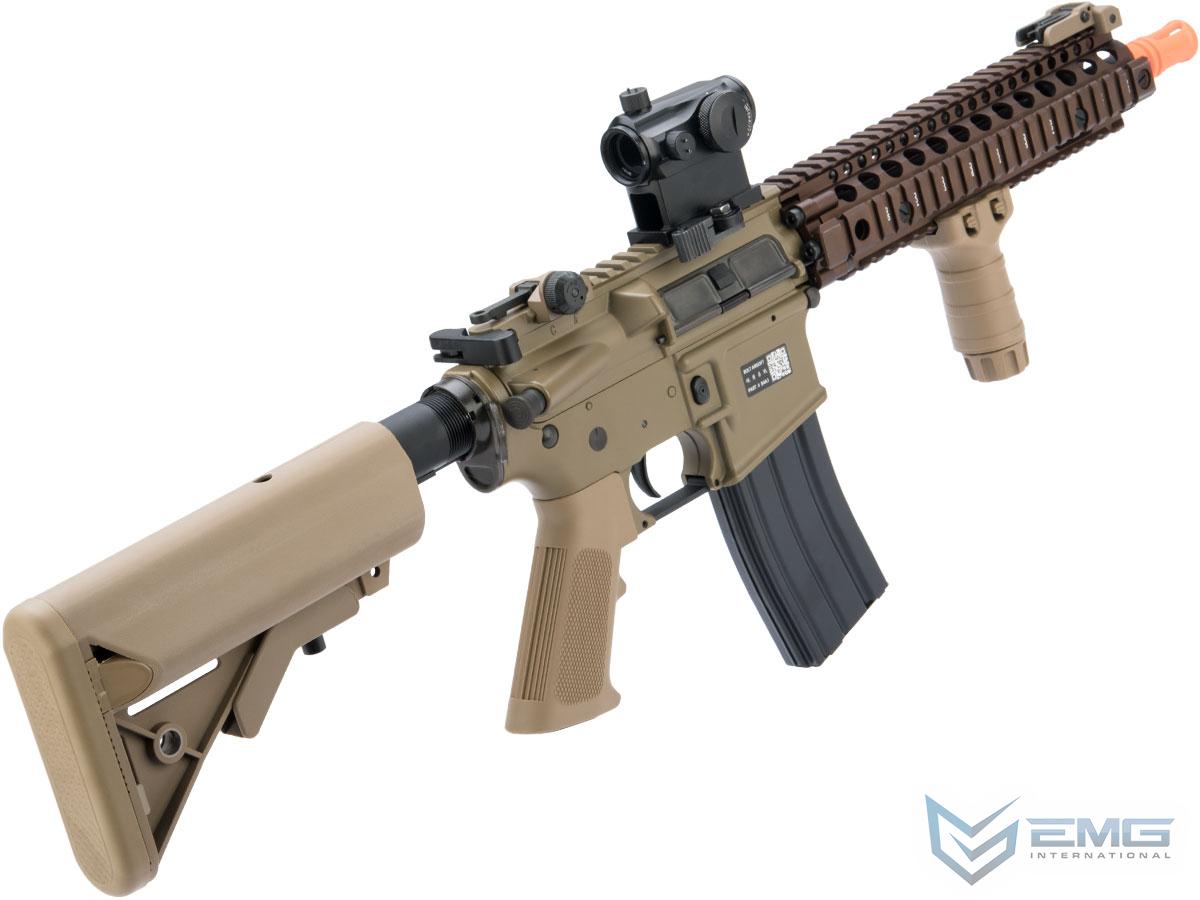 EMG Daniel Defense Licensed DD MK18 MOD 1 B.R.S.S. Recoil EBB Airsoft ...