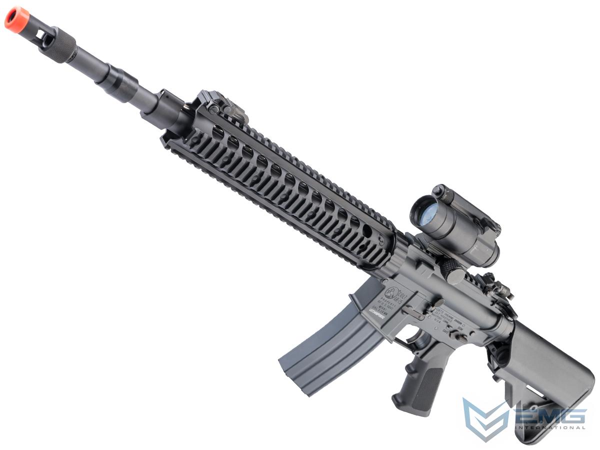 EMG CGS Series Colt Licensed M4 Gas Blowback Airsoft Rifle by CYMA (Model: MK12 MOD 1 18)