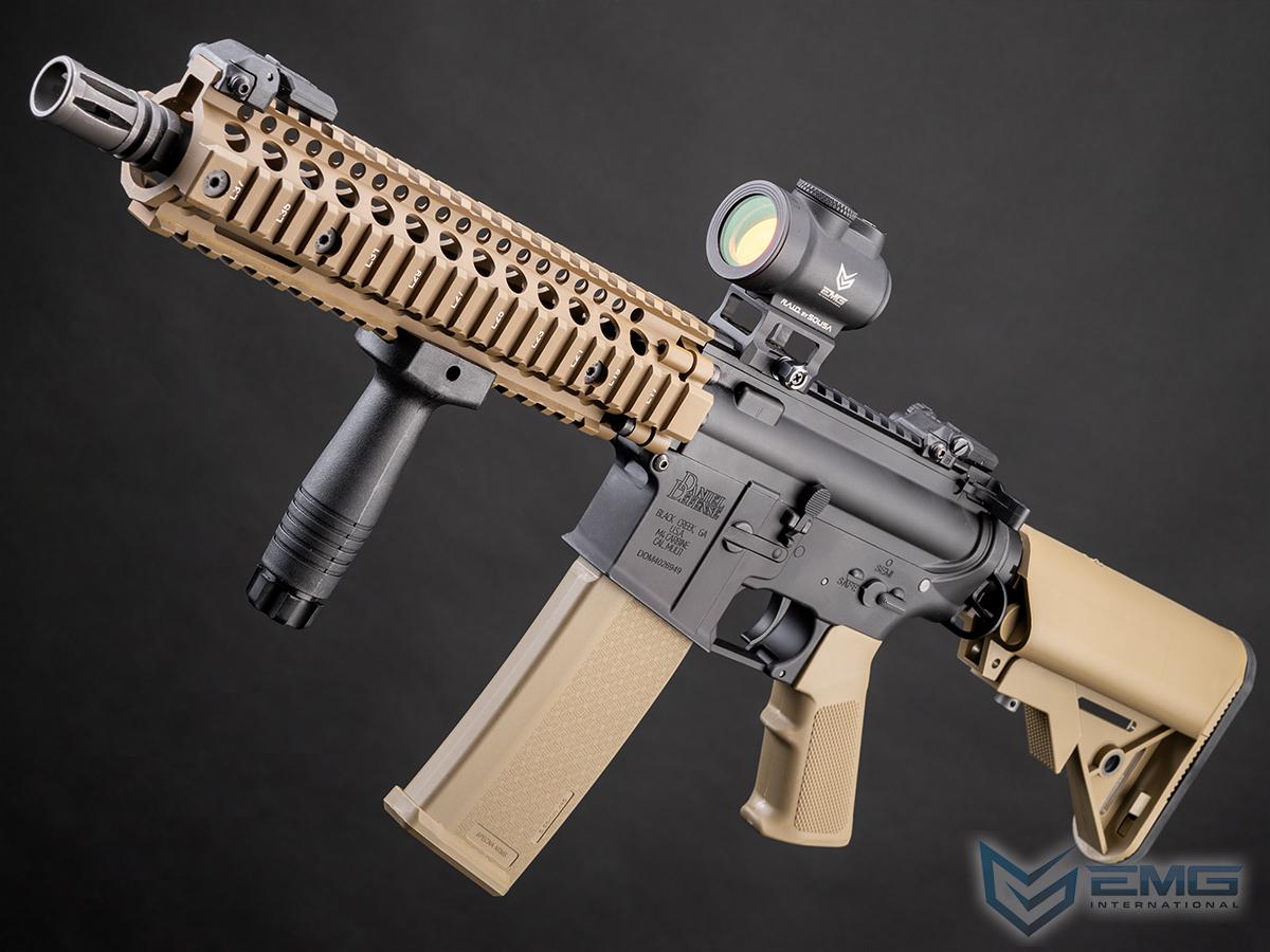 EMG Helios Daniel Defense Licensed MK18 EDGE Series Airsoft AEG Rifle by Specna Arms (Model: Bronze & Black / Gun Only)