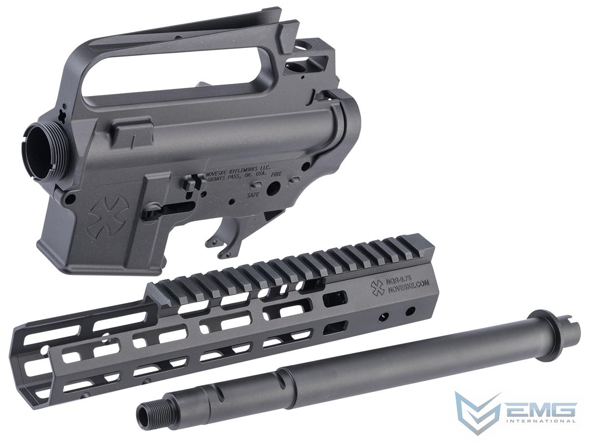 EMG Noveske A2 Receiver & Handguard Kit for Tokyo Marui M4 MWS Gas Blowback Rifles by Dytac (Color: Black)