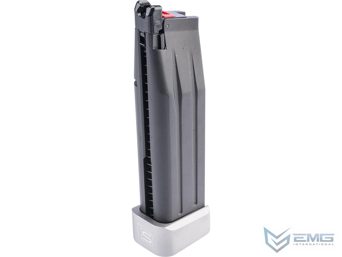 EMG Salient Arms International 22 Round Magazine for 2011 7mm Gel Ball Pistols (Color: Silver / Green Gas)