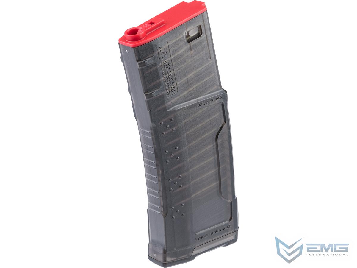 EMG Strike Industries Licensed 250rd Super Mid-Cap Magazine for M4 / M16 Series Airsoft AEG Rifles (Color: Smoke)