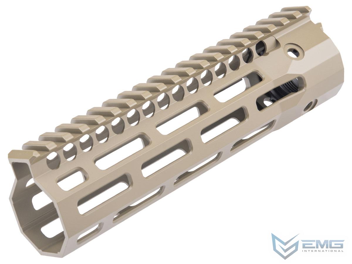 EMG Troy Industries SOCC M-LOK BattleRail for M4/M16 Airsoft AEG Rifles by King Arms (Model: 7.6 / Dark Earth)