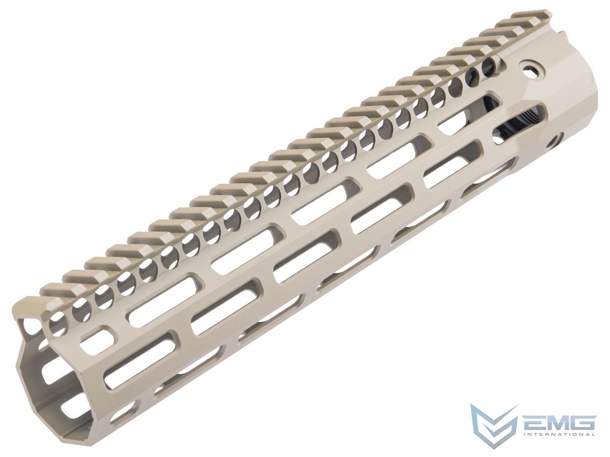 EMG Troy Industries SOCC M-LOK BattleRail for M4/M16 Airsoft AEG Rifles by King Arms (Model: 10.5 / Dark Earth)