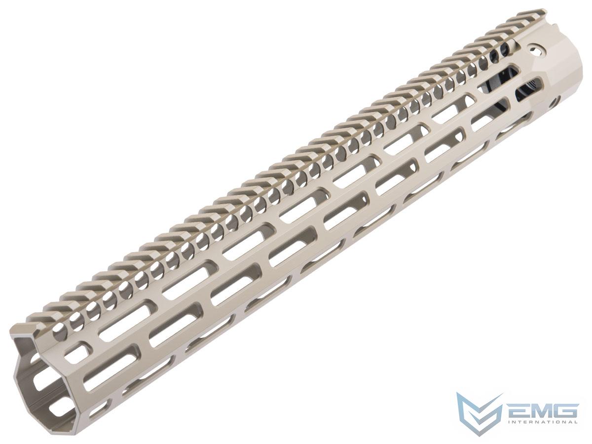 EMG Troy Industries SOCC M-LOK BattleRail for M4/M16 Airsoft AEG Rifles by King Arms (Model: 15 / Dark Earth)