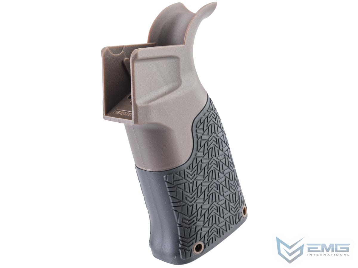 EMG Zeta 20 Degree Ergonomic Motor Pistol Grip for M4 Airsoft AEG Rifles (Color: Coyote)