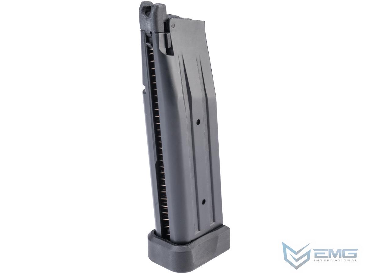 EMG Staccato Licensed Double Stack Spare Magazine for Hi-Capa Series GBB Pistols (Model: Green Gas)