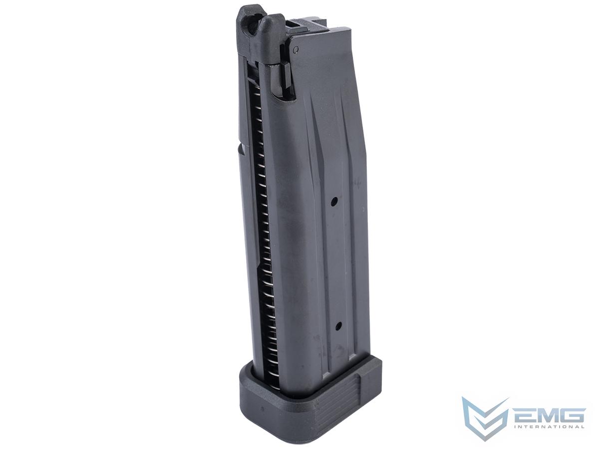 EMG Staccato Licensed Double Stack Spare Magazine for Hi-Capa Series GBB Pistols (Model: Green Gas)