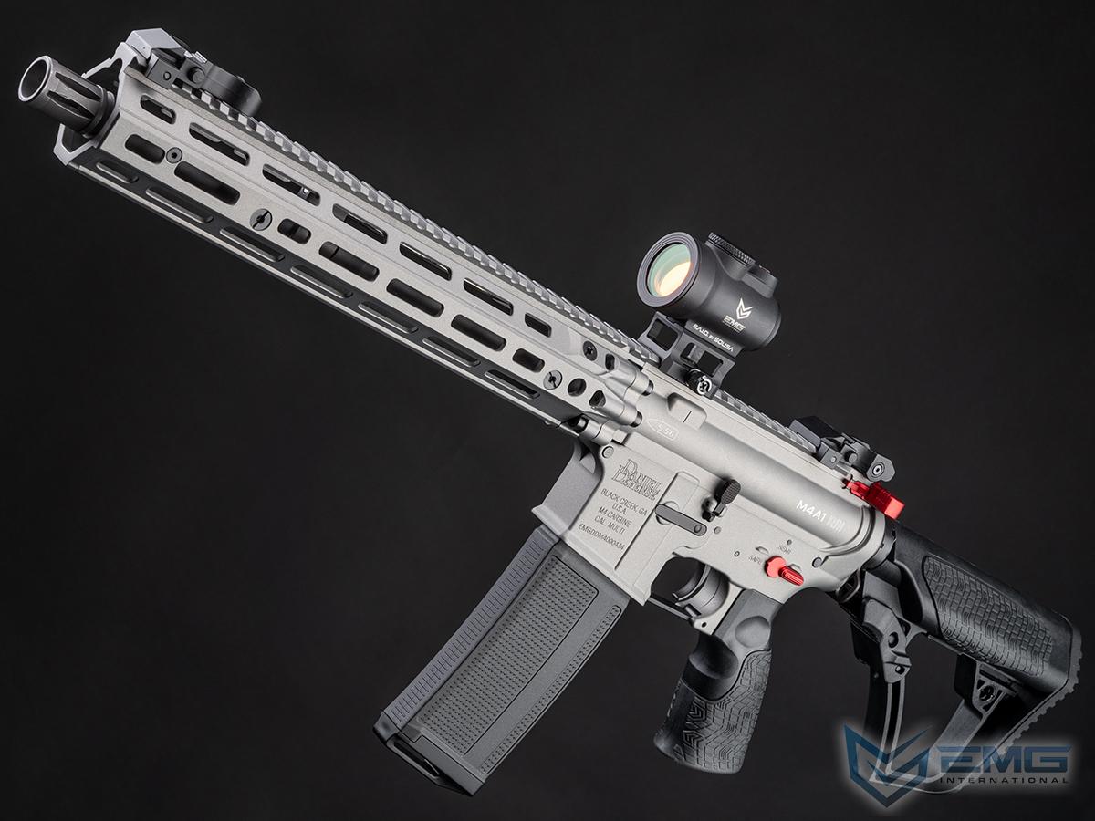 EMG Daniel Defense Licensed DDM4A1 RIII Airsoft AEG Rifle w/ CYMA Platinum Gearbox (Color: Gun Metal Grey / 400 FPS / Gun Only)
