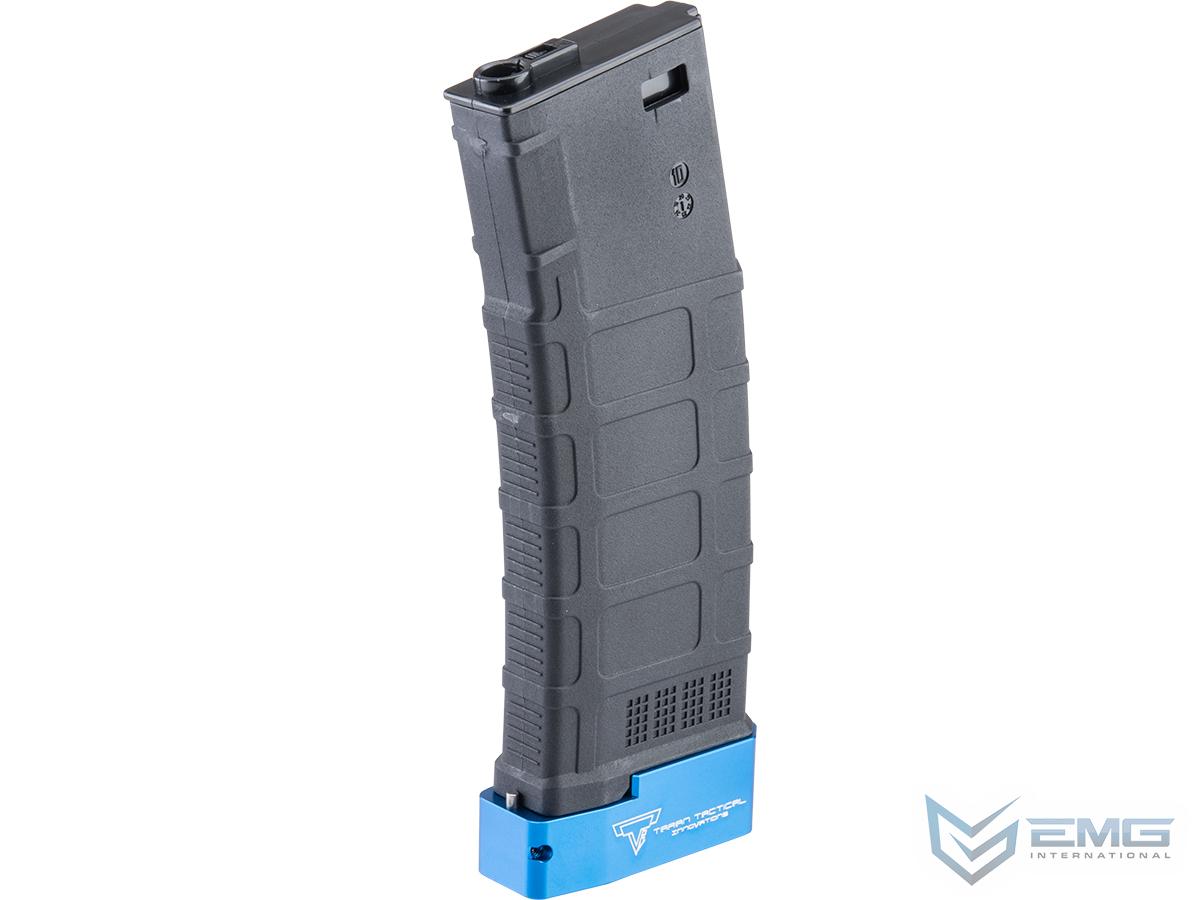 EMG TTI Licensed 220rd Mid-Cap Magazine w/ Extended Baseplate for M4/M16  Series Airsoft AEG Rifles (Color: Blue), Accessories & Parts, Airsoft Gun  Magazines, Electric Gun Magazines, Shop By Gun Model, M4 /