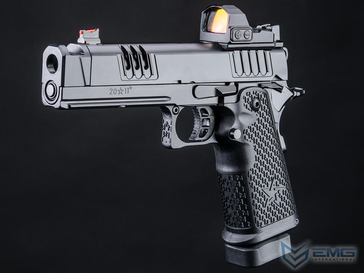 EMG Helios Staccato Licensed XC 2011 CO2 Gas Blowback Airsoft Pistol (Model: VIP Grip / Standard / Gun Only)