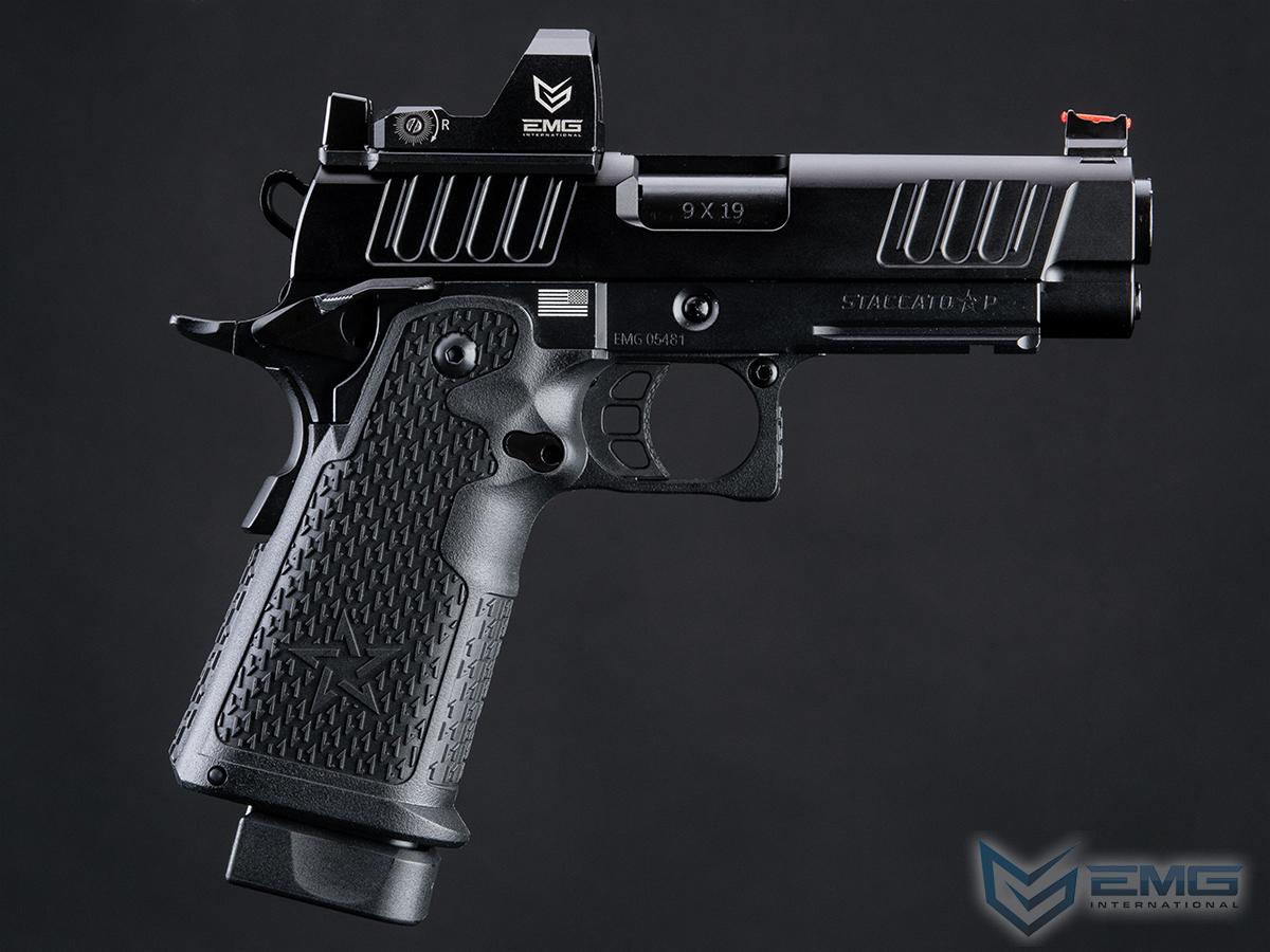 EMG Helios Staccato Licensed P 2011 Gas Blowback Airsoft Pistol