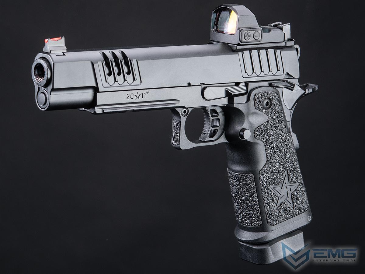 EMG Helios Staccato Licensed XL 2011 CO2 Gas Blowback Airsoft Pistol (Model: Pro Grip / CNC / Gun Only)