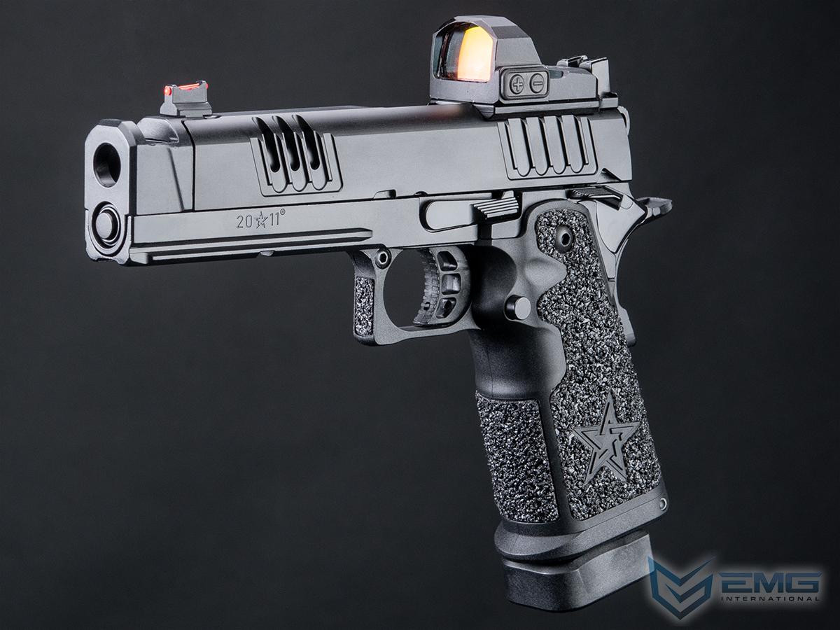 EMG Helios Staccato Licensed XC 2011 CO2 Gas Blowback Airsoft Pistol (Model: Pro Grip / CNC / Gun Only)