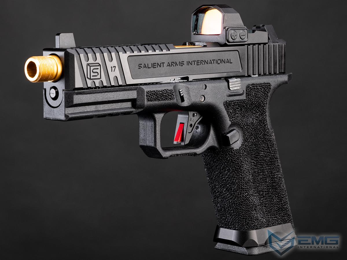 EMG SAI BLU Airsoft GBB Pistol w/ EMG Tier One CNC Optic-Cut Slide by G&P