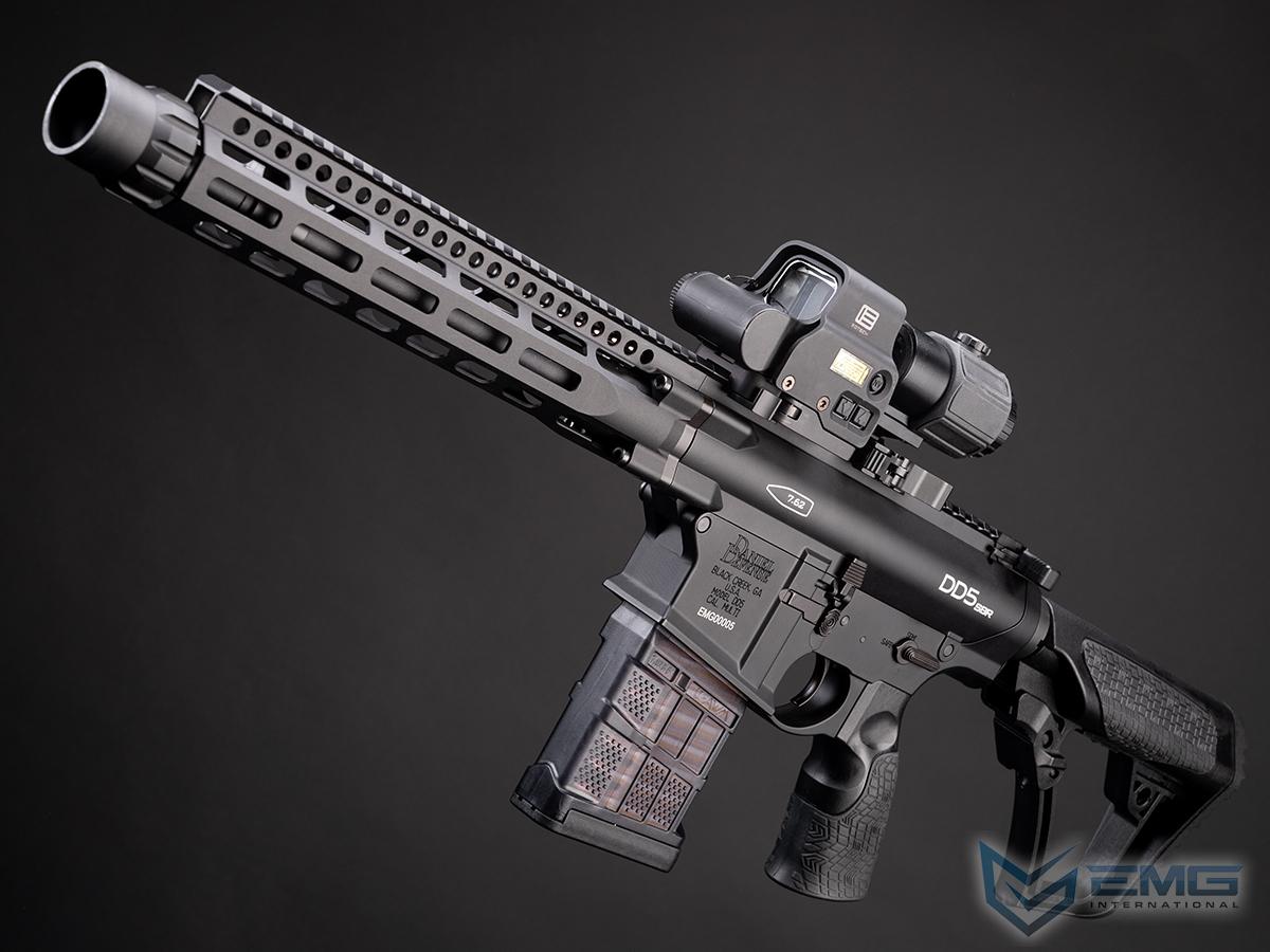 Pre-Order ETA May 2025 EMG Daniel Defense Licensed DD5 SBR Airsoft AEG Rifle w/ CYMA Platinum Gearbox