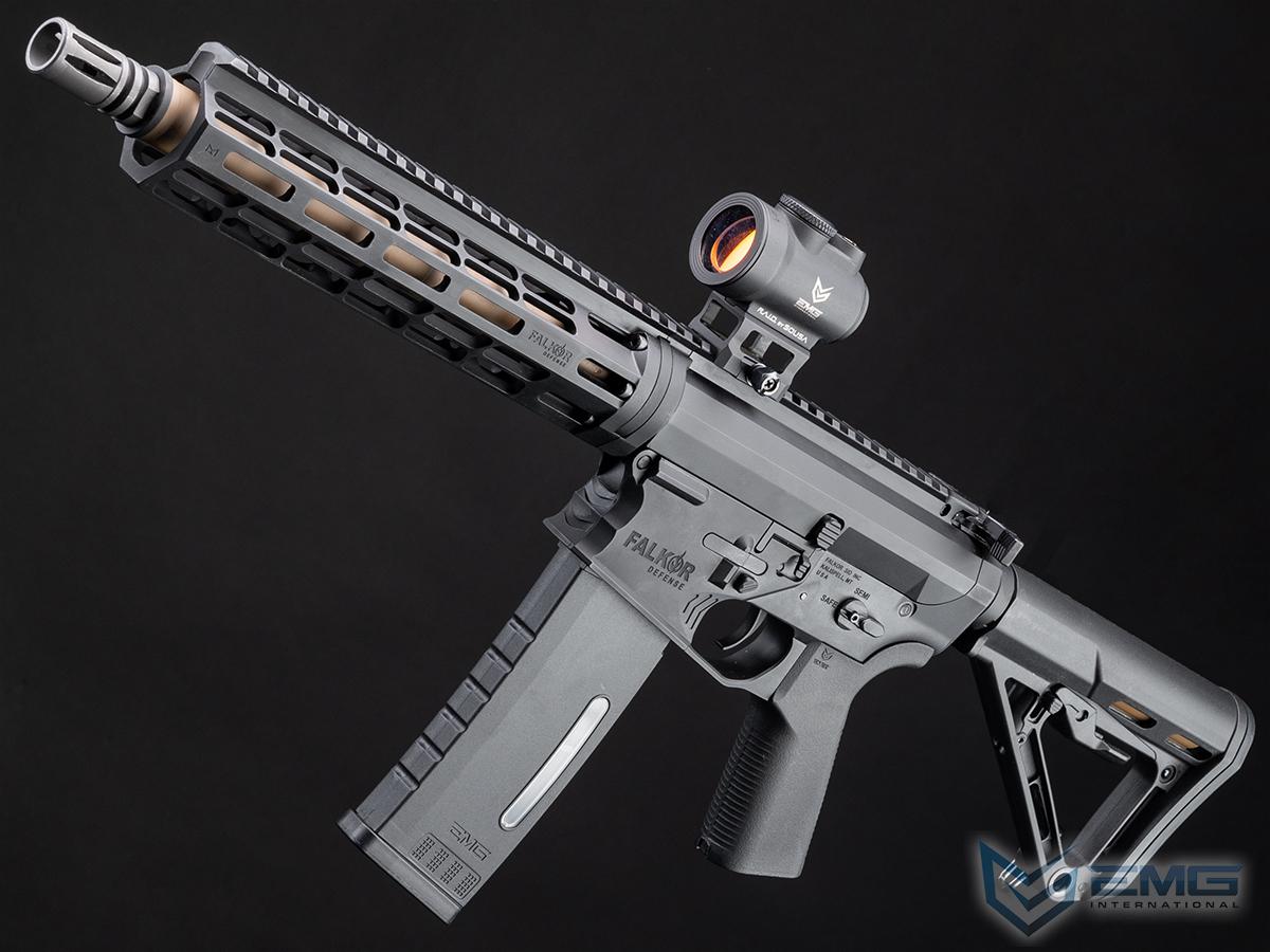 EMG Falkor Phantom AR-15 M4 Airsoft AEG Rifle w/ Double-Jacketed Barrel & GATE Aster Programmable MOSFET (Color: Black / Flat Dark Earth Barrel / RS-3 Stock)