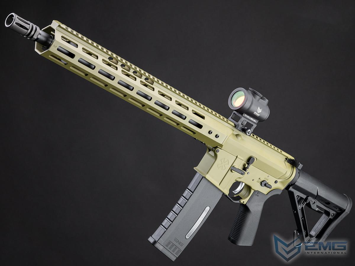 EMG Noveske Licensed Chainsaw M4 Airsoft AEG Rifle w/ EDGE II Gearbox & NSR Gen. 4 RIS (Color: Bazooka Green / 15 RIS)