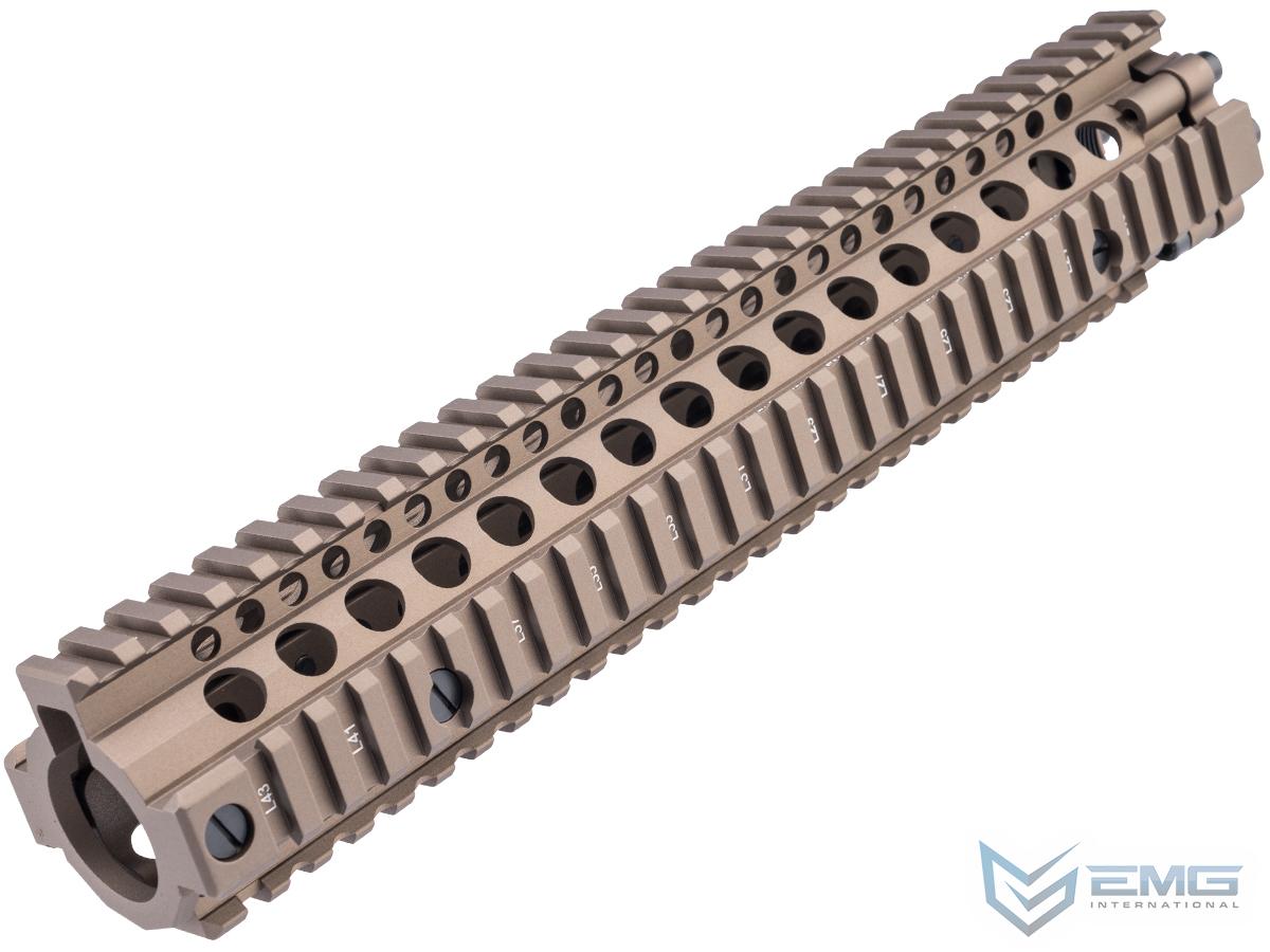 EMG Daniel Defense Licensed MK18 RIS II Airsoft Handguard by CYMA (Color: Dark Earth / 12)