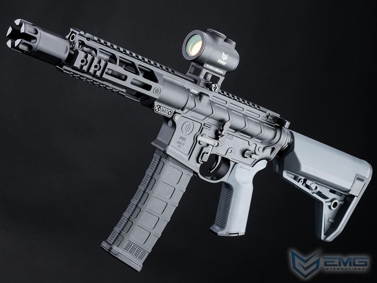 EMG PWS Licensed M4 MWS Spec Gas Blowback Airsoft Rifle by Iron Airsoft (Model: MK107 MOD2 / Magpul Furniture)