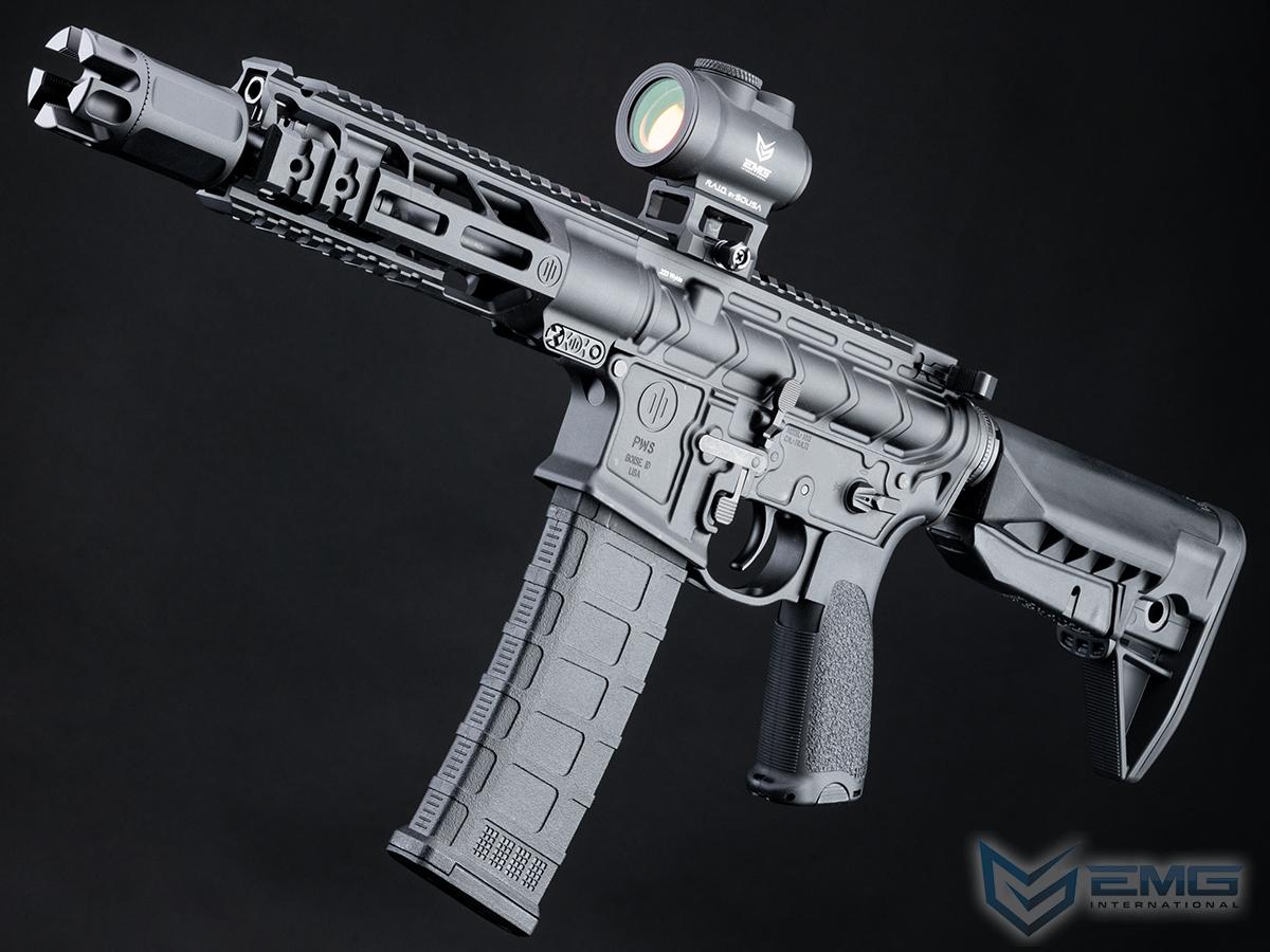 EMG PWS Licensed M4 MWS Spec Gas Blowback Airsoft Rifle by Iron Airsoft (Model: MK107 MOD2 / BCM Furniture)