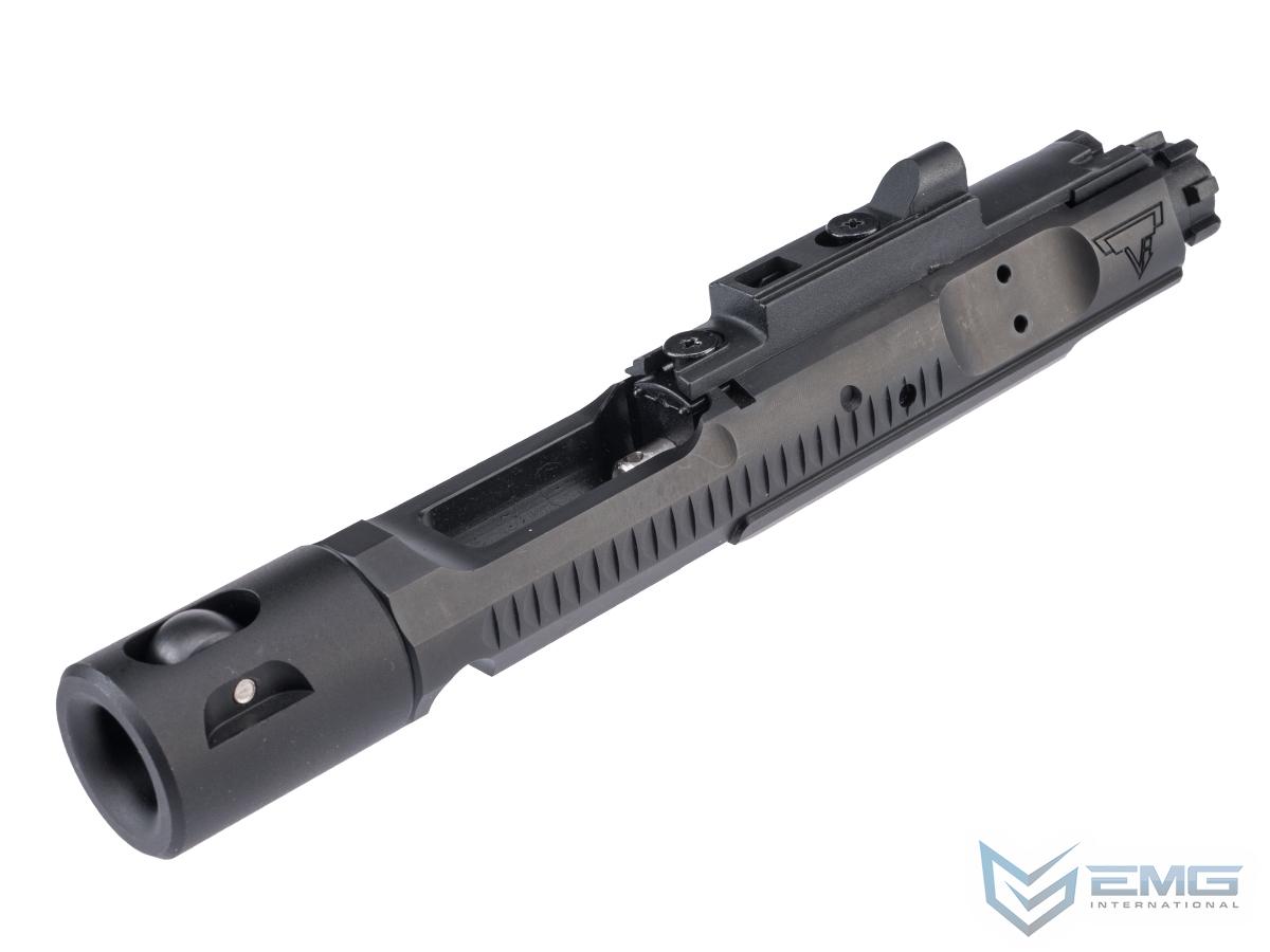 EMG TTI Licensed CNC Bolt Carrier w/ Complete Nozzle for Tokyo Marui M4 MWS Gas Blowback Airsoft Rifles (Color: Black)