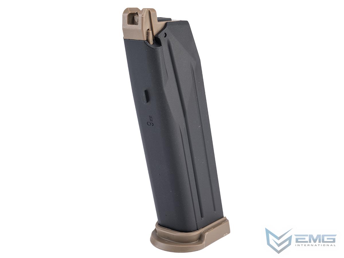 Pre-Order ETA February 2025 EMG FN Herstal Licensed 20 Round Magazine for EMG FN 509 Gas Blowback Airsoft Pistol (Color: Tan)