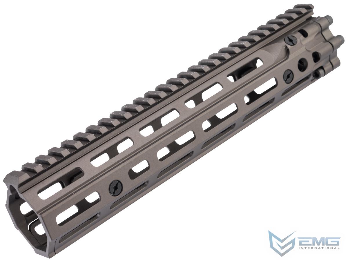 EMG x Bolt Daniel Defense Licensed M-LOK RIS III Handguard for M4 Airsoft AEG Rifles (Color: Grey / 10.5)