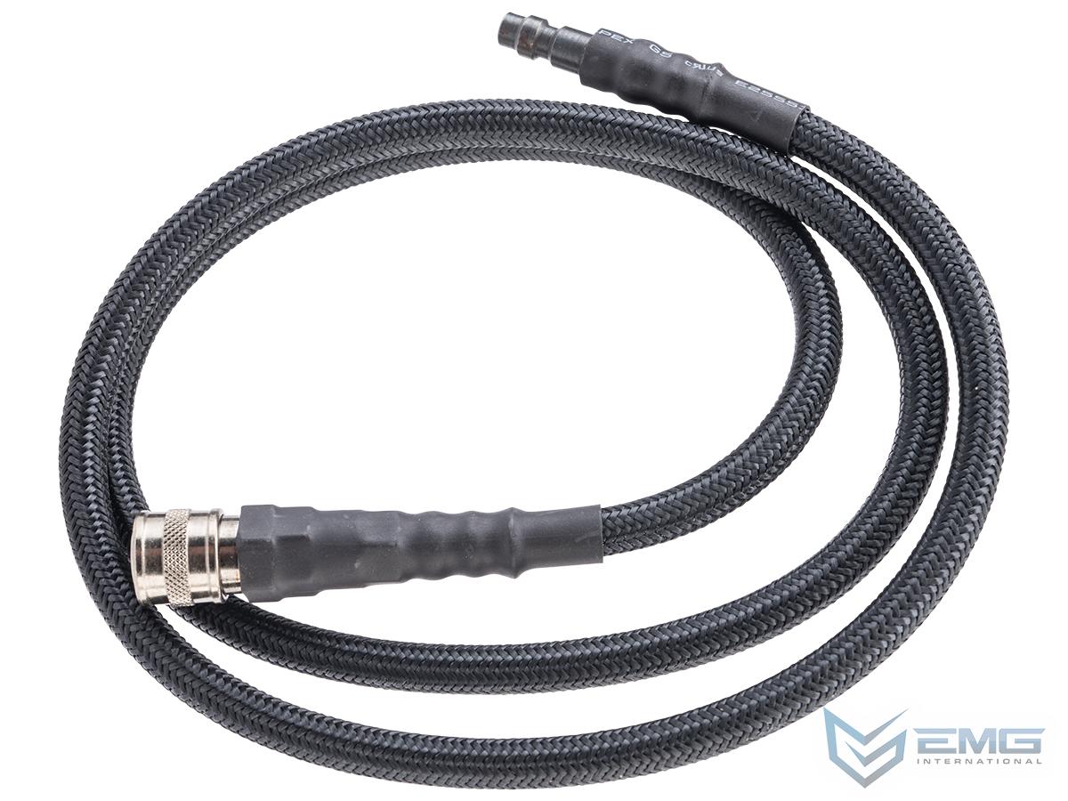 EMG Master Mods Standard Braided Hose for HPA Systems with Quick Detach Fittings by ICS (Model: 36in)