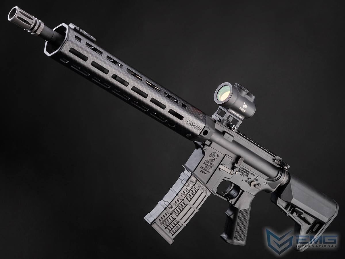 EMG Colt / Lancer Systems Licensed LCH M4 Airsoft AEG Rifle w/ EMG Combat Ready Stock (Color: Black / 12 Handguard / 400 FPS)