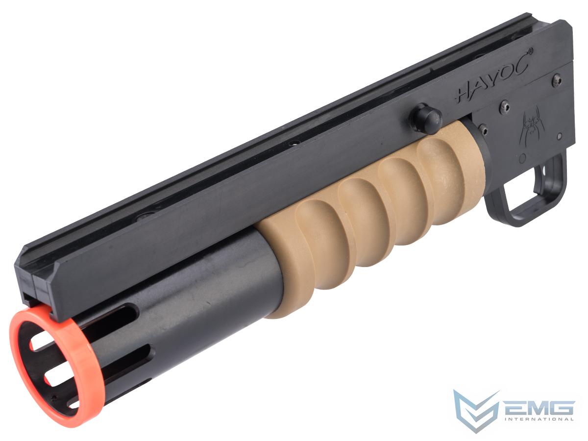 EMG Helios Spike's Tactical Side-Loading Havoc Airsoft 40mm Grenade Launcher (Model: 12 / Tan)