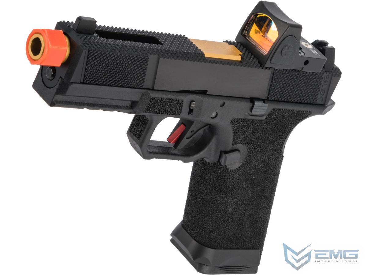 EMG Salient Arms International BLU w/ EMG Tier One Utility Slide & Red Dot Gas Blowback Airsoft Pistol