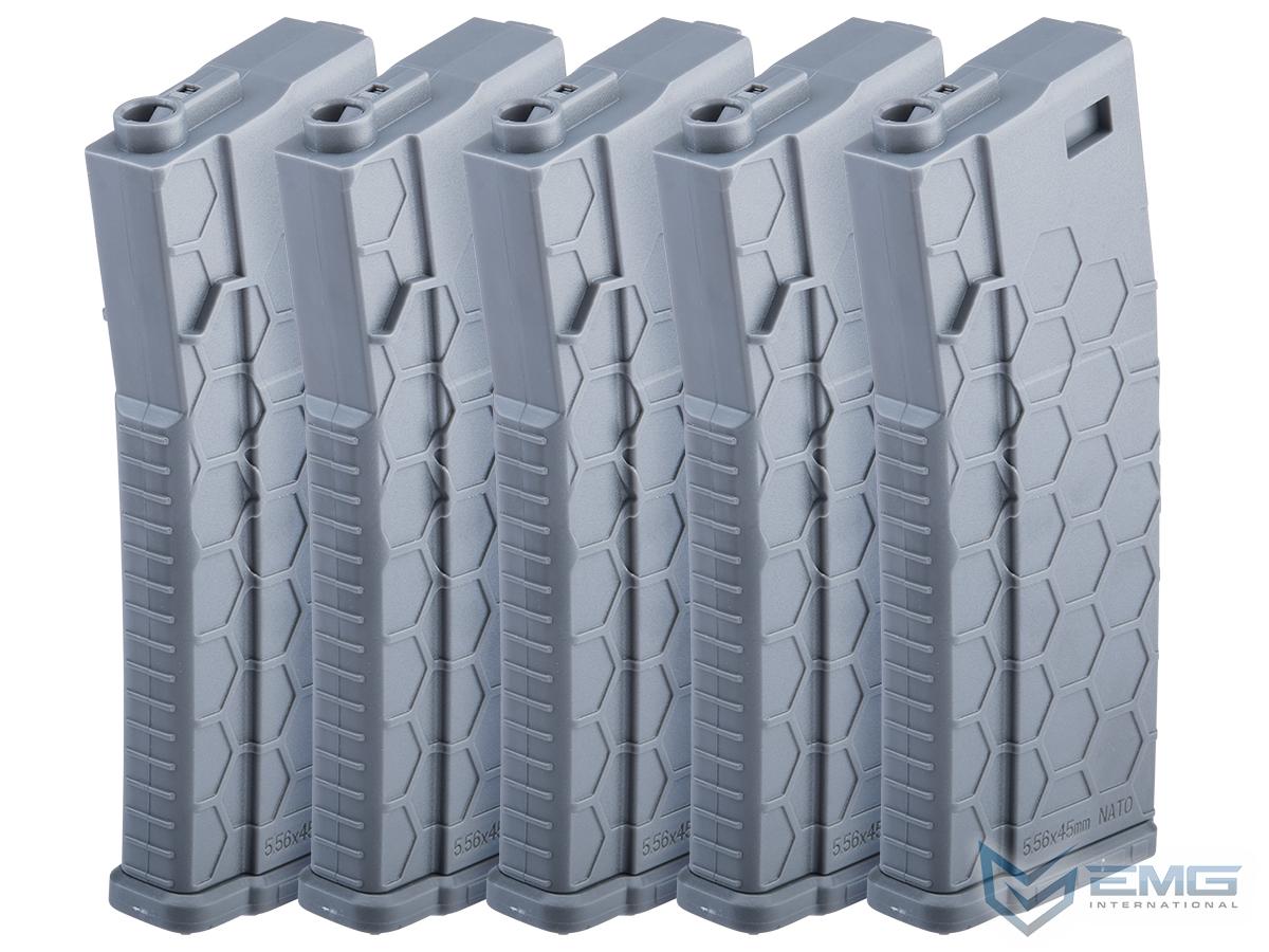 EMG Helios Hexmag ECO Airsoft 120rds ABS Mid-Cap Magazine for M4