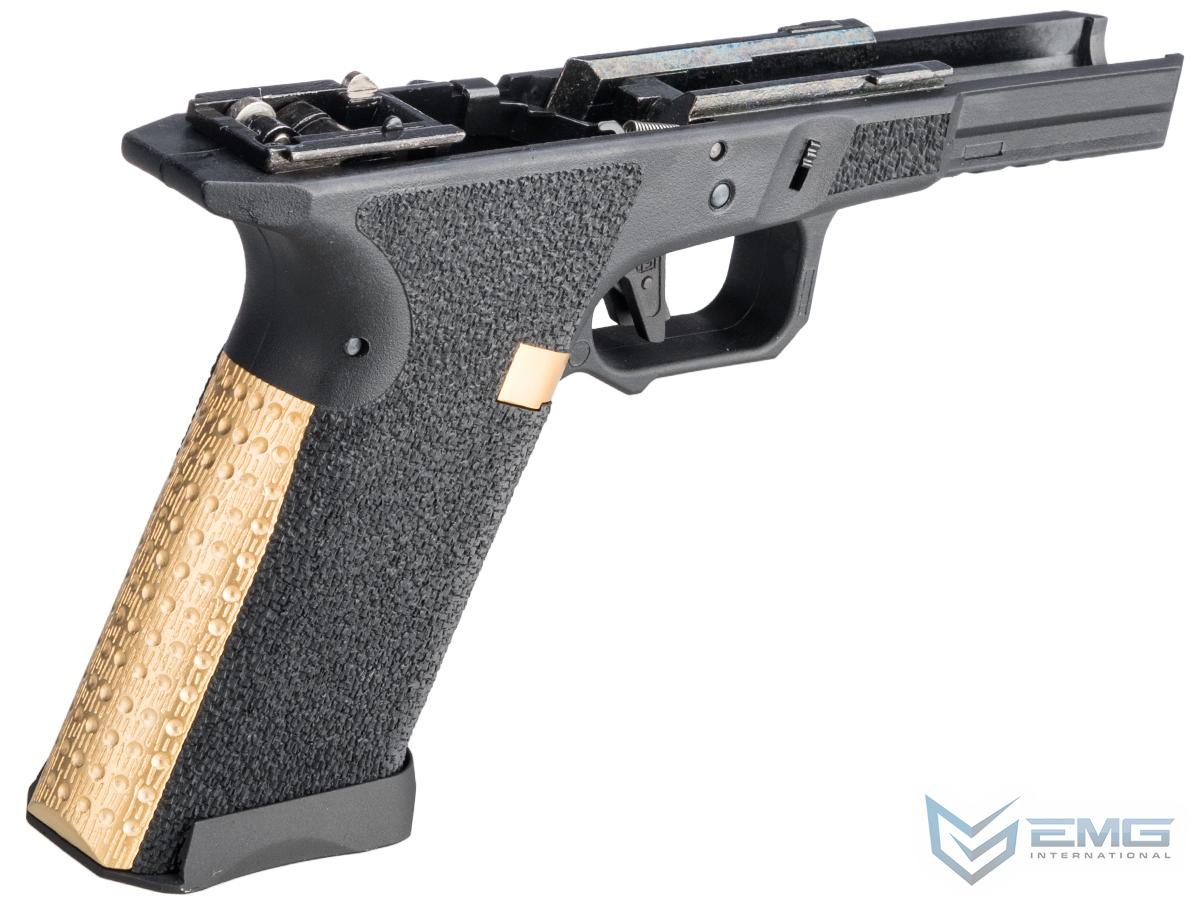 STL file EMG SAI BLU GLOCK 17 WE AIRSOFT GUN DISPLAY STAND 🔫・3D