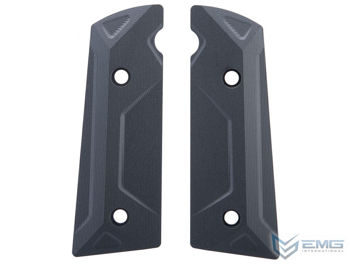 EMG CNC Aluminum Grip Panels for Hudson H9 Series GBB Parallel Training ...