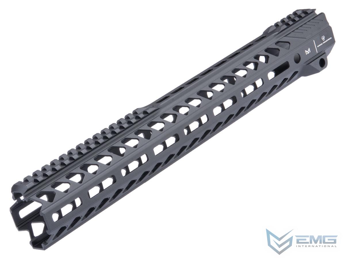 EMG Strike Industries Strike Rail M-LOK Handguard for TM M4 MWS Gas Blowback Airsoft Rifle (Model: 15.5 / Black)